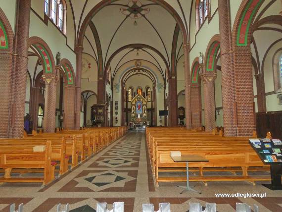 Kościół św. Michała Archanioła - wnętrze - Siemianowice Śląskie