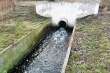 Odpływ wody z oczyszczalni ścieków - Paczków