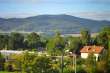 Widok na Góry w Czechach w wrześniowy sł - Paczków