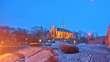 Katedra nocą - Sandomierz