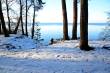 Jezioro Śniardwy w zimie - tzw. Wysoki B - Kwik