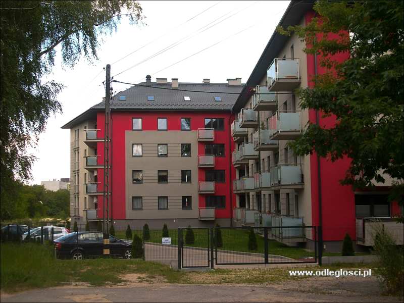 Ul. Bialska, nowy blok mieszkalny - Częstochowa