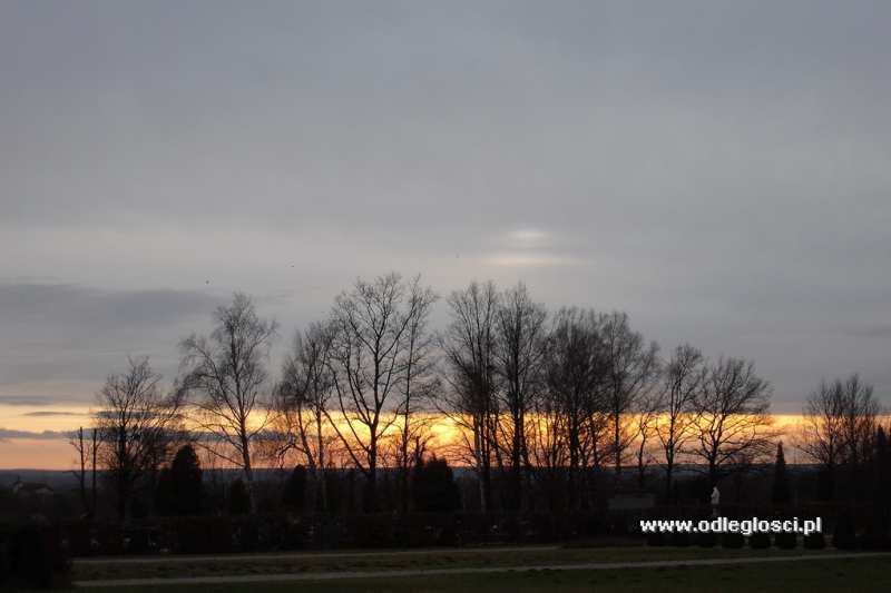 Zachód słońca na Lisińcu - Częstochowa