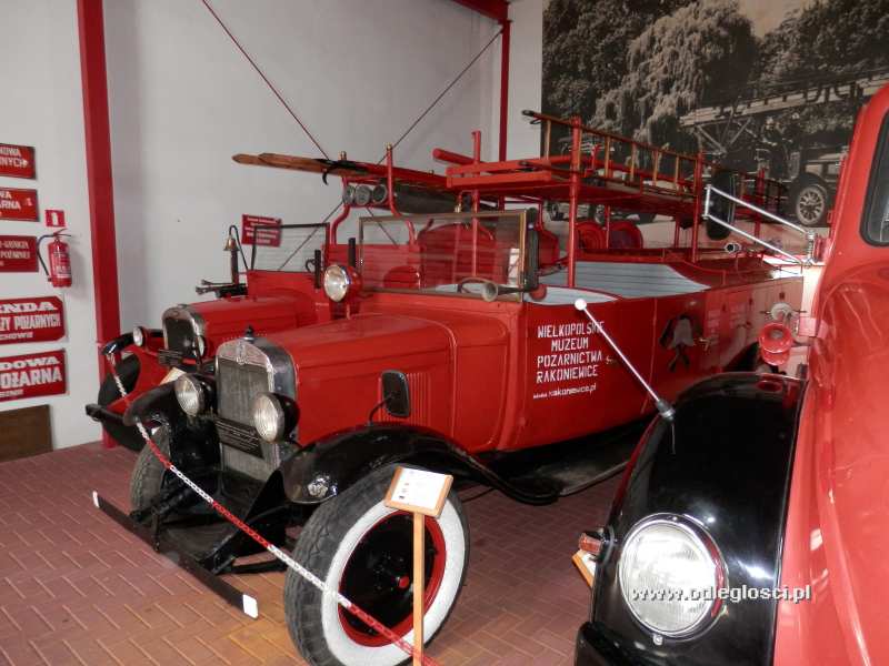 Muzeum Pożarnictwa, wnętrze - Rakoniewice