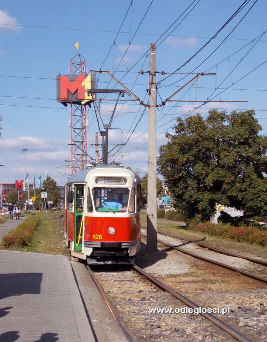 Zabytkowy tramwaj na linii Z3 - Częstochowa