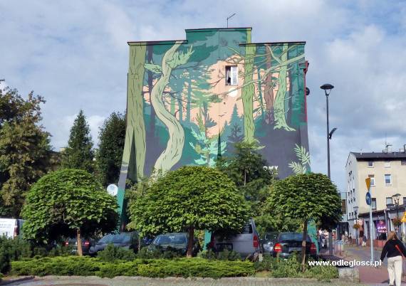 Mural Sosnowy Początek - Sosnowiec