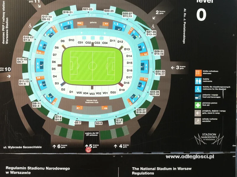 Stadion Narodowy Plan Miejsc Pdf