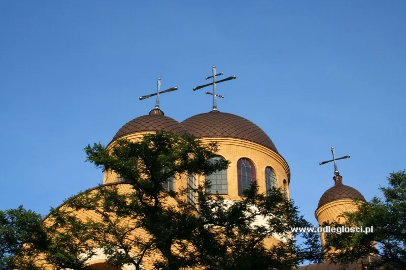 Katedralna 8 Częstochowa Cerkiew Częstochowskiej Ikony Matki Bożej przy skrzyżowaniu ulicy