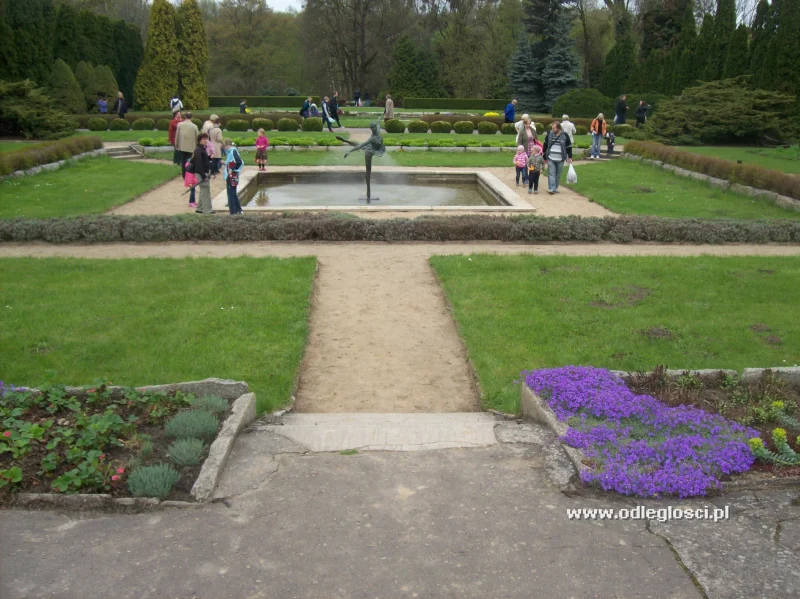 Ogród Botaniczny - Fontanna - Poznań - Odległości